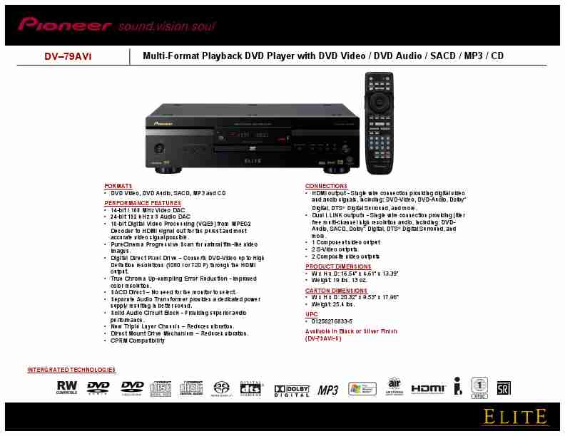 Pioneer Portable DVD Player DV79AVI-page_pdf